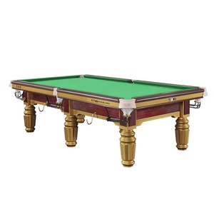 <span class=keywords><strong>Table</strong></span> de <span class=keywords><strong>billard</strong></span> XingJue en bois massif avec poches en cuir véritable, coussin en tissu, design durable pour utilisation en compétition, Chine - Product Image 5