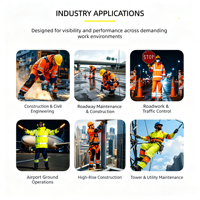 Gilet de sécurité réfléchissant haute visibilité JIADE pour femmes, vêtements de travail pour la construction routière, l'entretien du trafic et les opérations en extérieur