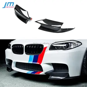 Splitter per Paraurti Anteriore in Fibra di Carbonio per <span class=keywords><strong>BMW</strong></span> <span class=keywords><strong>Serie</strong></span> <span class=keywords><strong>5</strong></span> F10 M5 <span class=keywords><strong>M</strong></span> Sport 2012-2017, Accessori per Auto - Product Image 1