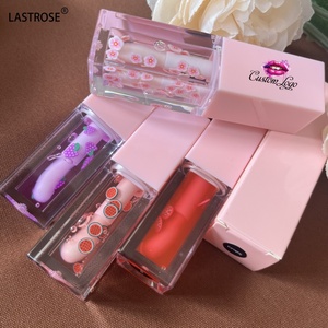 Nouvelle vente chaude huile pour les lèvres hydratante fruits à lèvres en tranches huile pour les lèvres repulpant marque privée Texture rafraîchissante brillant - Product Image 6