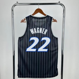 Vente en gros de vêtements pour hommes <span class=keywords><strong>Orlando</strong></span> City <span class=keywords><strong>Magic</strong></span> # 1 Penny Hardaway # 32 Shaquille O'Neal # <span class=keywords><strong>Maillot</strong></span> de basket-ball 22 Franz Wagner - Product Image 4