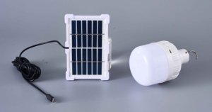Lámpara Solar Portátil Económica de 10W para Interiores con Batería de Litio Recargable de 1200MAH y Ahorro de Energía - Product Image 2