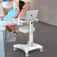 Chariot mobile d'infirmière pour hôpital, chariot pour ordinateur portable et ordinateur, chariot pour moniteur médical, chariot dentaire avec prise