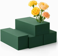 Blocs de mousse florale haute densité, mousse florale verte pour l'arrangement de fleurs fraîches, fournitures pour fleuristes, décoration de mariage DIY