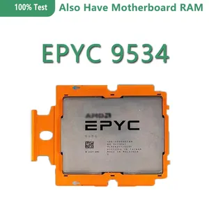 ซีพียู EPYC 9534 3.7GHZ 64-คอร์ 128-เธรด 280W แคช L3 256MB โปรเซสเซอร์ XIAOLONG รุ่นใหม่ ผ่านการทดสอบก่อนจัดส่ง - Product Image 2