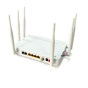 ZXHN F688 V9.0 4ge 2pot 2fxs 2.4g 5g dual band wifi ont RF CATV GPON fiber router ONU untuk ZTE original new AC2000 gigabit F688