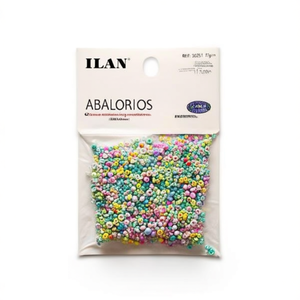 Perline Multicolore Ilan Abalorios 3mm 17g per Creazione di Gioielli - Product Image 1