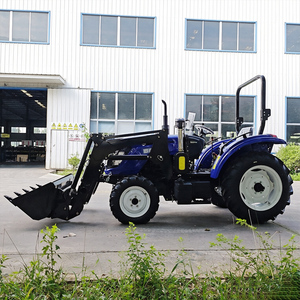 Mini-tracteur agricole CE 4x4 de 25 à 50 CV avec chargeur frontal, moteur diesel compact, machines de jardinage - Product Image 1