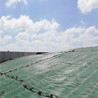 Protection d'alimentation d'ensilage Couverture de silo Filet de silo 200gsm 220gsm 240gsm 300gsm Filet d'ensilage