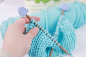 Silicone đan kim tip Stopper đan may bảo vệ dệt kim nghệ thuật thủ công MaY công cụ phụ kiện - Product Image 2