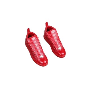 Chaussures plates décontractées de luxe pour hommes, design montant, baskets en cuir véritable respirantes BB pour le sport - Product Image 4