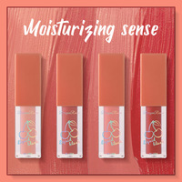 Blush liquide transfrontalier fard à paupières unique une pièce cosmétique finition mate velours naturel éclaircissant couleur de la peau blush liquide