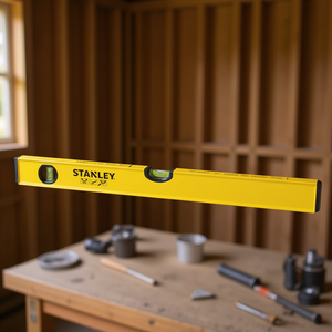 Nivel de burbuja Stanley Classic Level 48 de aluminio para fontanería y carpintería - Product Image 3