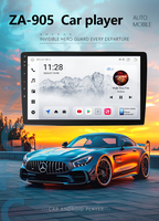 Estéreo de coche portátil de 9 pulgadas con GPS reproductor Multimedia de navegación T100 A100 CPU de 4 núcleos Radio FM IC8035 YD7388 amplificador IC Coche