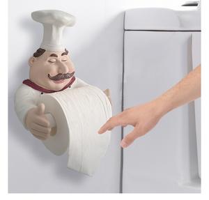 Modelo en miniatura para decoración del hogar, juego de figurillas de <span class=keywords><strong>Chef</strong></span> de cocina, divertido, personalizado - Product Image 5