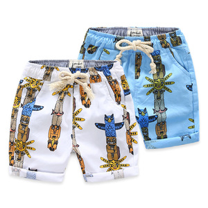 Shorts de plage en tissu polyester et coton pour garçons, vente en gros - Product Image 1
