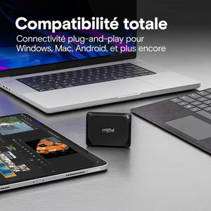 <span class=keywords><strong>Disque</strong></span> <span class=keywords><strong>dur</strong></span> SSD <span class=keywords><strong>externe</strong></span> <span class=keywords><strong>Crucial</strong></span> X10 Pro portable 1 To 2 To 4 To 2100 Mo/s en lecture 2000 Mo/s pour PC portable et caméra - Product Image 5