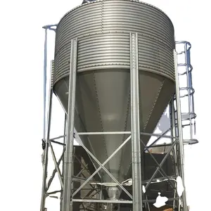 Silo de alimentación de pollo pequeño para granja avícola, nuevo diseño, buena calidad y el mejor precio, 2020