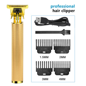 Tondeuse à cheveux électrique sans fil rechargeable <span class=keywords><strong>pour</strong></span> homme, rasoir <span class=keywords><strong>pour</strong></span> coupe de cheveux <span class=keywords><strong>chauve</strong></span>, tondeuse à nez, tondeuse à cheveux en acier inoxydable avec coque en métal - Product Image 5