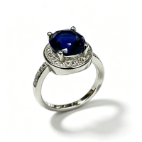 Bagues en laiton plaqué platine, pierres étincelantes élégantes pour les fêtes d'anniversaire, les mariages, les anniversaires de mariage, bijoux de mode, cadeaux
