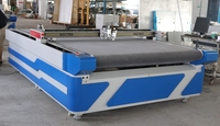 Máquina cortadora de cuchillo oscilante CNC Plotter de corte plano digital corta todo tipo de materiales flexibles suaves con cuchillas múltiples