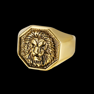 Gold Lion Ring Gold Lion Ring Suppliers And Manufacturers At Alibaba Com