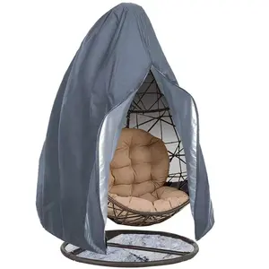 High Quality Direct Real Factory Outdoor Hot Sales Swing Egg Chair Shell Cover Outdoor Garden Waterproof Hanging Chair Cover