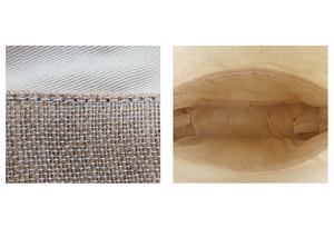 Oem coton toile lin cosmétique maquillage pochette chanvre sac <span class=keywords><strong>de</strong></span> <span class=keywords><strong>toilette</strong></span> - Product Image 5