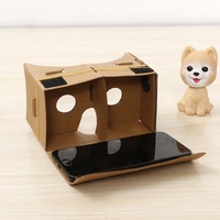 Portable 3d Réalité Virtuelle Bricolage VR Lunettes Réalité Virtuelle Google Carton VR Papier Visionneuse Boîte