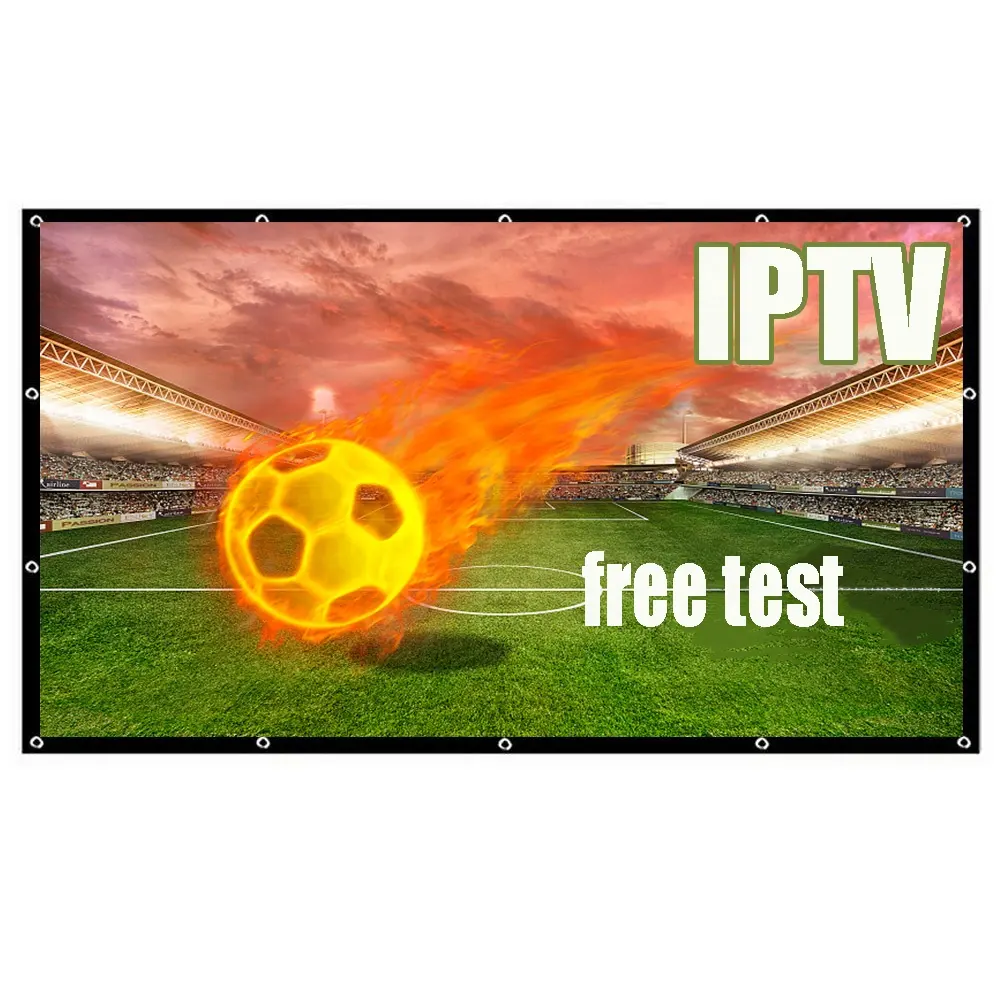 4K IPTV Subscription 12 Months Code Stable M3u Iptv Free Test with Iptv Reseller Panel Hot Channels Quad Core Apple Tv 4k X96