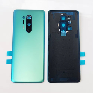 กระจกหลังโทรศัพท์คุณภาพดีสำหรับ OnePlus 8 Pro พร้อมฝาครอบด้านหลัง เลนส์กล้อง และกาว - Product Image 1