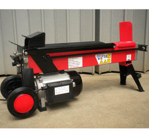 Fendeuse <span class=keywords><strong>de</strong></span> bûches électrique intelligente et compacte <span class=keywords><strong>de</strong></span> 6 tonnes avec pompe, moteur 3 CV/2,2 kW, diamètre <span class=keywords><strong>de</strong></span> fendage <span class=keywords><strong>de</strong></span> 520 mm, utilisation rapide à domicile, compacte, CE/GS - Product Image 3