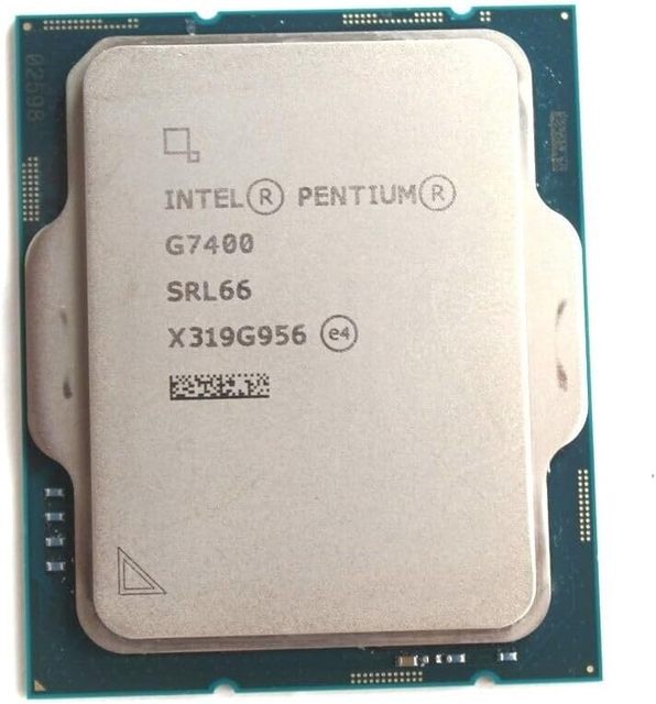 Pentium Gold G7400 3.7GHz 2 Core LGA 1700 Desktop Processor OEM Tray Pack Used