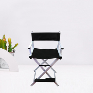 Sedia per Trucco Portatile Professionale per Esterni, Sedia da Studio Cosmetico in Alluminio per Feste e Saloni, <span class=keywords><strong>Arredamento</strong></span> per Soggiorno - Product Image 2