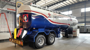 Semi-remorque de ravitaillement d'avions pour aéroport, citerne à carburant aéronautique de 40000 L - Product Image 2
