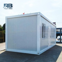 Maisons en conteneur à boîte rapide Immeuble de bureaux en conteneur Casa de 20 pieds Maison mobile minuscule préfabriquée Maisons en conteneur préfabriquées modulaires