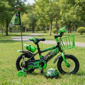 Bicicleta Infantil Económica al por Mayor QUQl de 12-14-16-20 Pulgadas, Disponible OEM, Linda Bicicleta para Niños con <span class=keywords><strong>Casco</strong></span> - Product Image 4