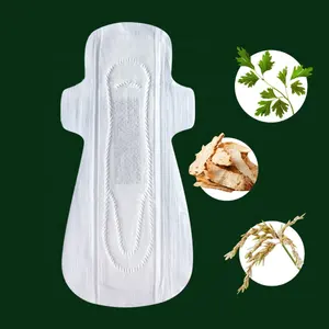 Medical healthy herbal organic women menstrual pads night super period pad