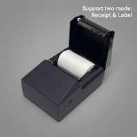 Impresora de Etiquetas Térmicas Móvil Mini de 58 mm, Inalámbrica, 203 dpi, en Stock, Compatible con Dispositivos Android, iOS y Windows, al Precio Más Bajo