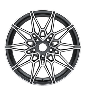 WR018 cerchi personalizzati in 2 pezzi 3 pezzi cerchi in lega forgiati da 22 pollici 5x112 5x120 ruote forgiate vuote per bmw f30 e46 f10 tesla 350z - Product Image 2