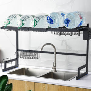 Adjustable Over Stainless Steel <b>Dish</b> Drying Kitchen <b>Rack</b> - Product Image 3