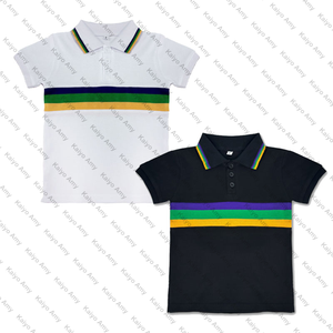 Vêtements de Mardi Gras RTS, t-shirts pour hommes, violet, vert, or, vêtements pour enfants, t-shirts en coton pour garçons de Mardi Gras - Product Image 2