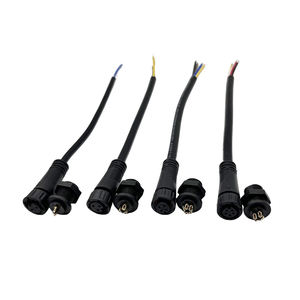 M12 ניילון עמיד למים מחבר 2pin 3pin 4pin 5pin חיבור חוט <span class=keywords><strong>6pin</strong></span> - Product Image 1