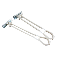 200lbs Nylon Trockenbau Anker Metall bolzen TV Montage band Kipp schraube Anker Druckknopf inklusive Schraube Mit Unter leg scheibe