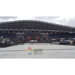 Dalles de protection en plastique emboîtables pour <span class=keywords><strong>gazon</strong></span> extérieur, idéales pour festivals de musique, concerts et événements, pour la protection des pelouses et l'aménagement paysager. - Product Image 2