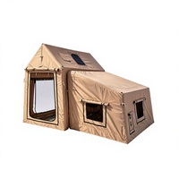 Vente directe d'usine, tente de camping gonflable, abri solaire extérieur, imperméable, résistant aux UV, pour séjours de nuit, tente de plage, tente de camping en plein air