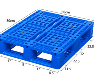 Palette en plastique européenne d'utilisation au sol de grille résistante pour l'empilage d'entrepôt Ventes directes d'usine Palette de grille en forme de carré - Product Image 1