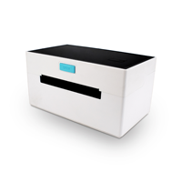 Stiker printer label termal bluetooth 4 inci, Printer BT nirkabel untuk printer label termal IOS Android 4x6