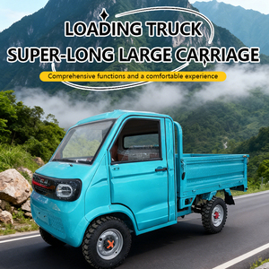 热销高品质盛友源电动皮卡车山东101-200公里续航新能源货运车城市50千瓦 - Product Image 1