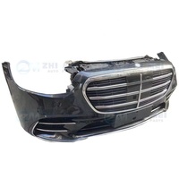 Pour mercedes-benz classe S 220 221 222 223 plaque de pare-chocs avant LED phare pour Benz assemblage accessoires extérieurs
